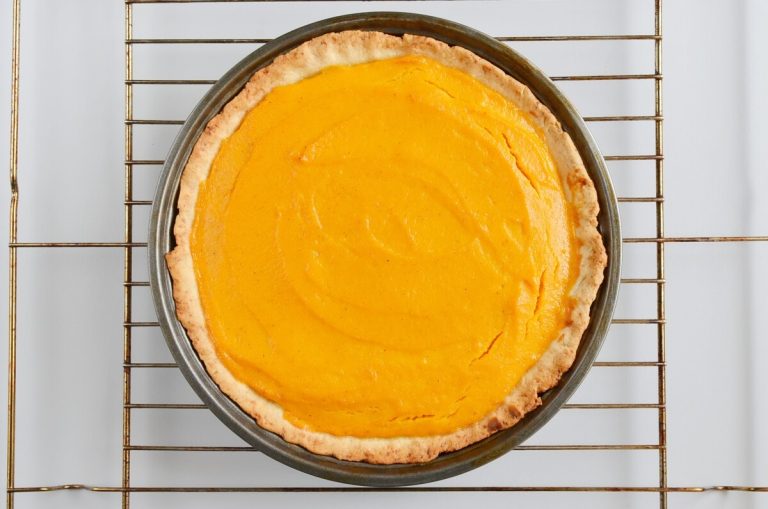 Step 13 - Bourbon Pumpkin Pie
