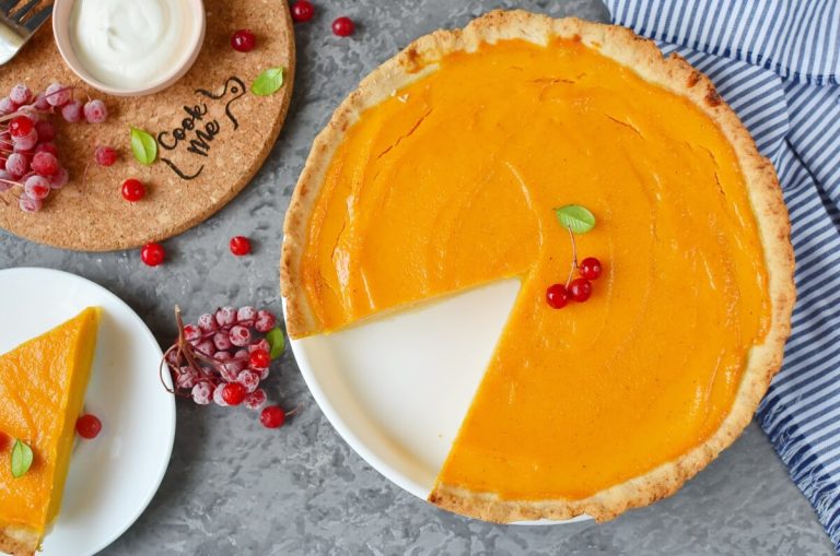 Step 14 - Bourbon Pumpkin Pie