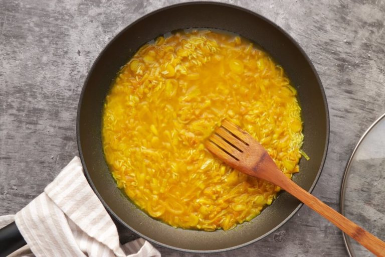Step 5 - Buttery Leek and Smoked Trout Kedgeree