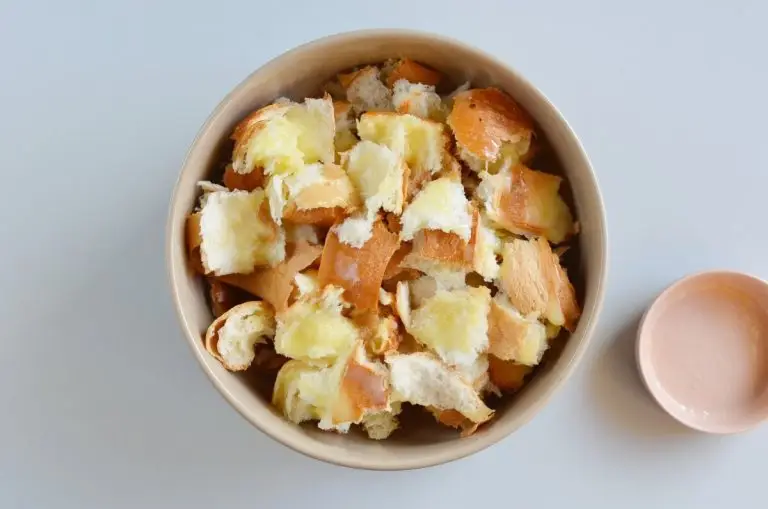 Step 2 - Caramel Bread Pudding for Two