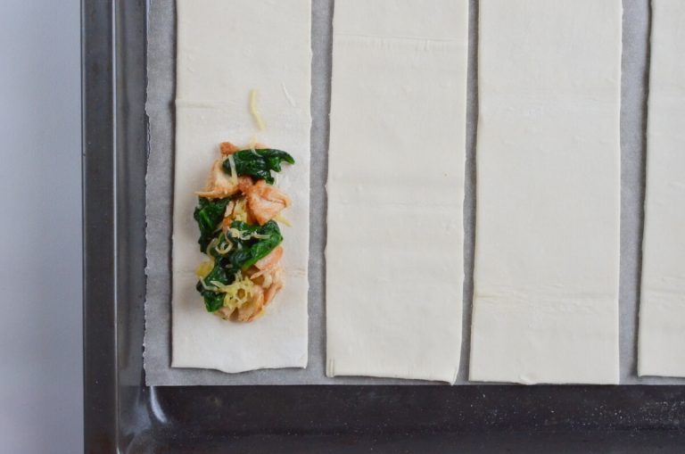 Step 7 - Chicken and Spinach in Puff Pastry
