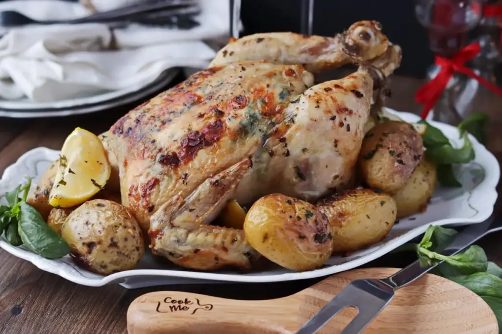 Chicken with Lemon and Potatoes