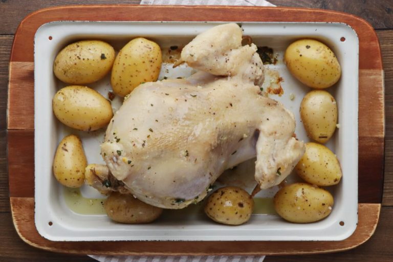Step 6 - Chicken with Lemon and Potatoes
