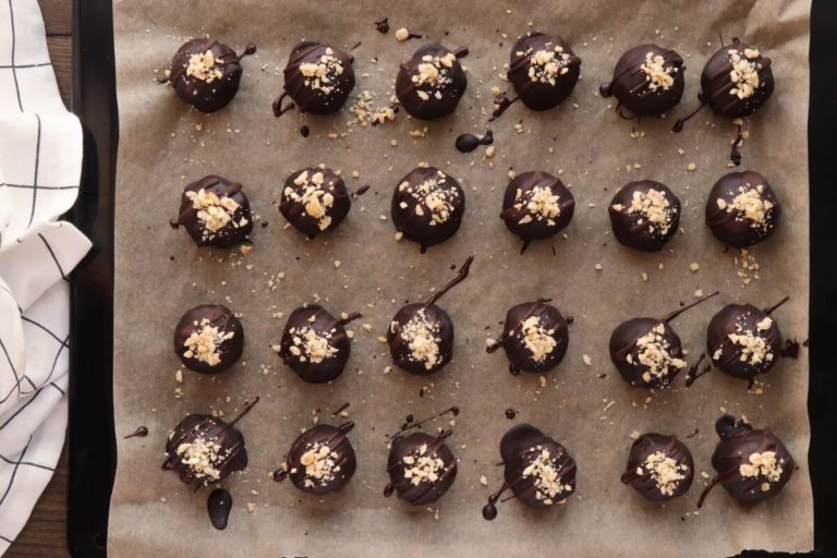 Step 6 - Chocolate Hazelnut Cake Balls