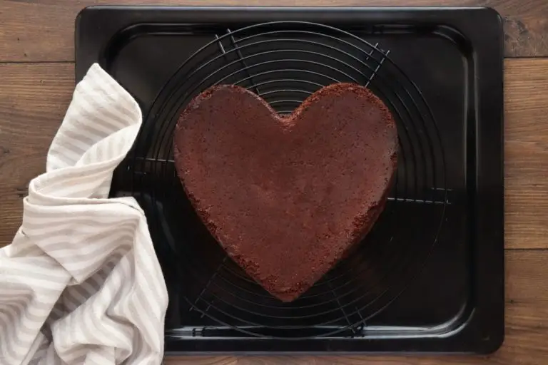 Step 12 - Chocolate Heart Cake