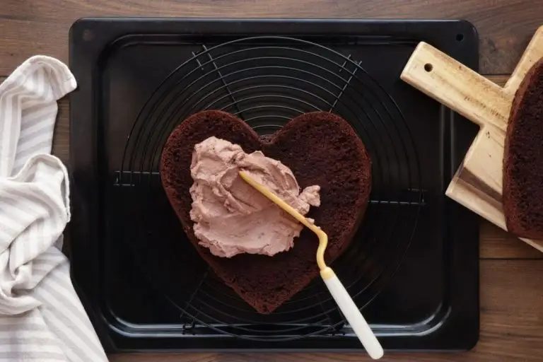 Step 15 - Chocolate Heart Cake