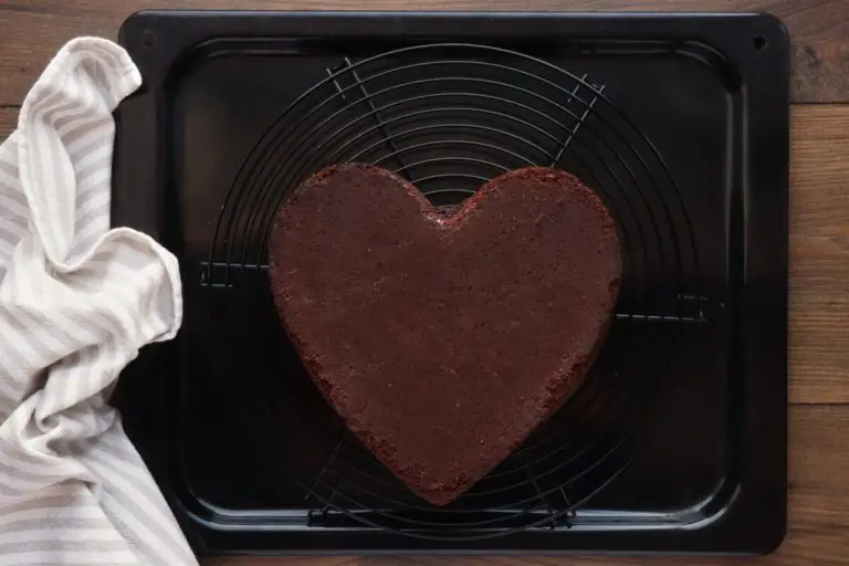 Step 15 - Chocolate Heart Cake