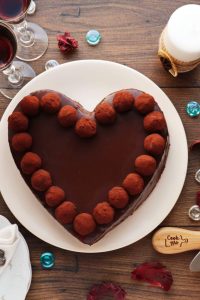 Chocolate Heart Cake