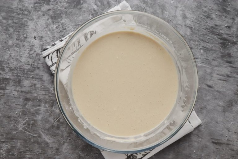 Step 2 - Dairy-Free Vanilla Crepes with Aquafaba Cream