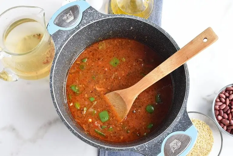 Step 4 - Easy Vegetarian Mushroom Chili