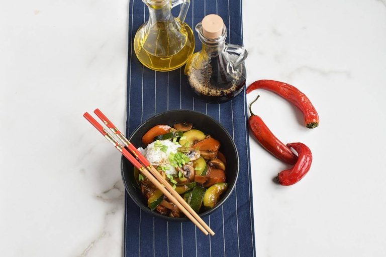 Step 5 - Easy Zucchini Stir Fry