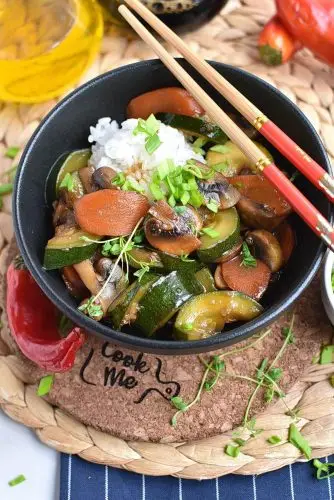 Easy Zucchini Stir Fry