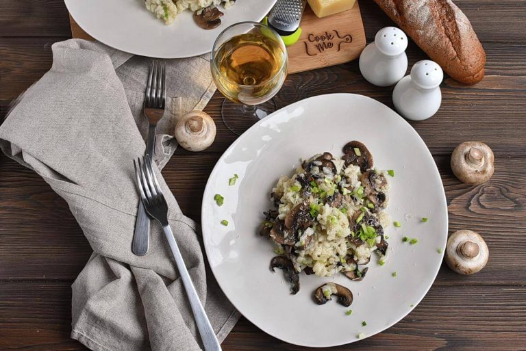 Step 9 - Gourmet Mushroom Risotto