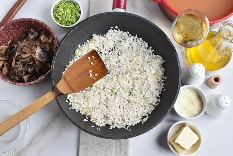 Step 4 - Gourmet Mushroom Risotto