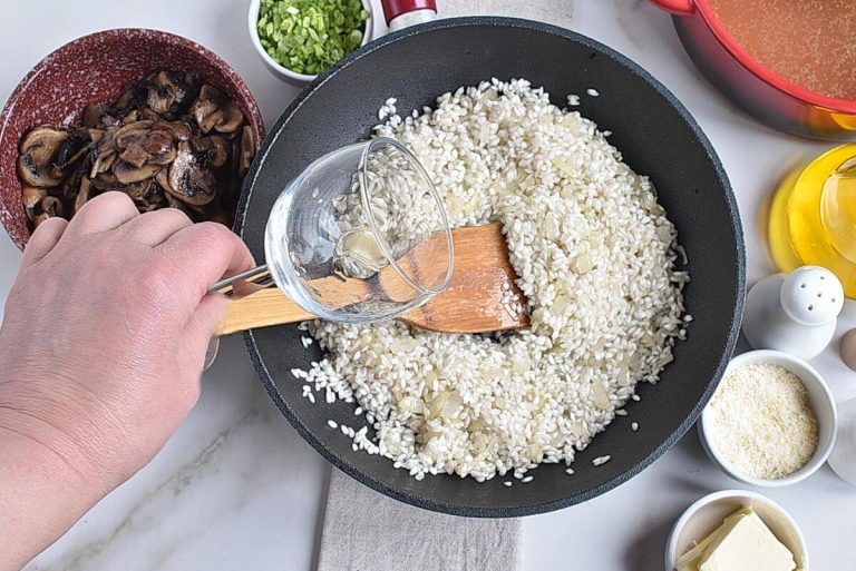 Step 5 - Gourmet Mushroom Risotto