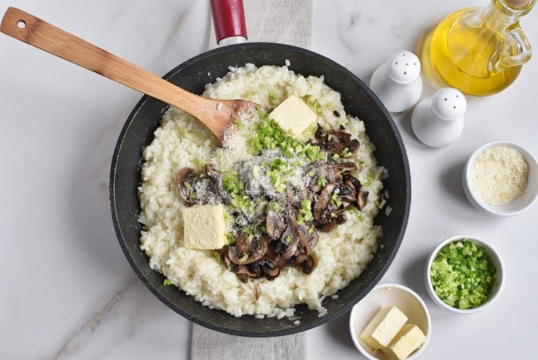 Step 7 - Gourmet Mushroom Risotto