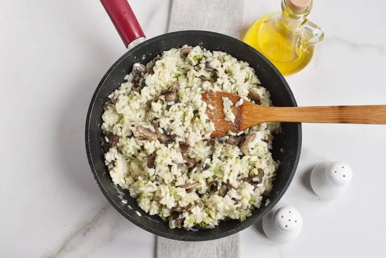 Step 8 - Gourmet Mushroom Risotto