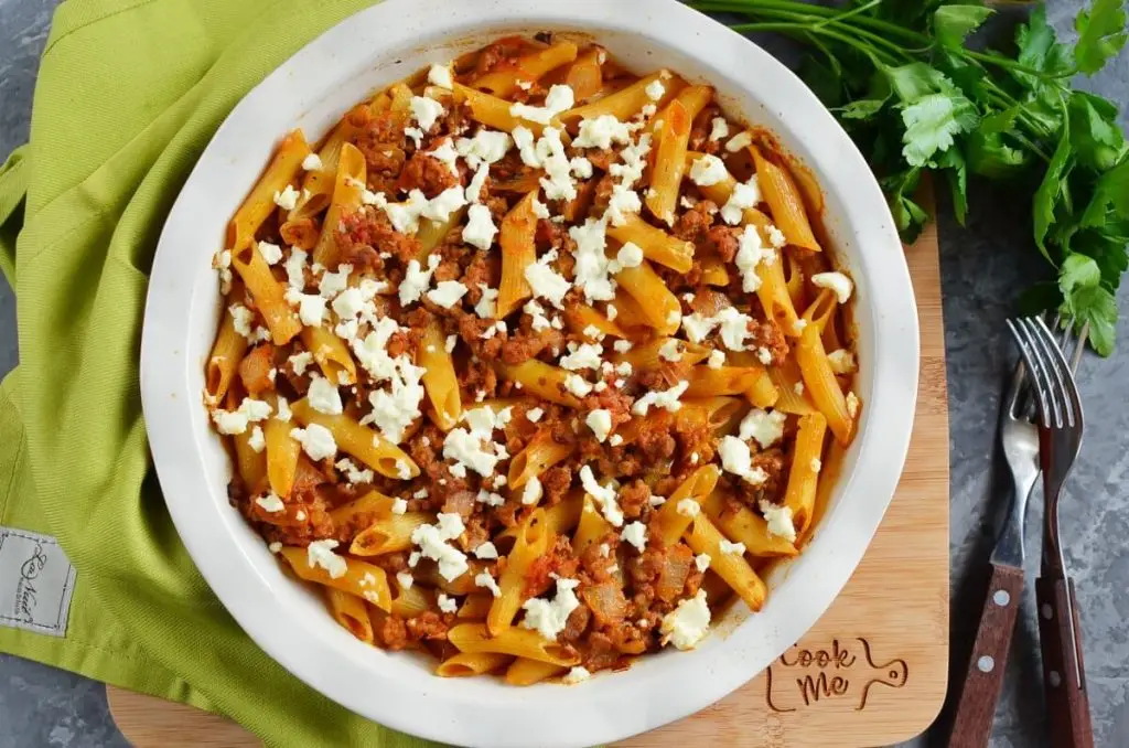 Greek Beef & Lamb Pasta Bake