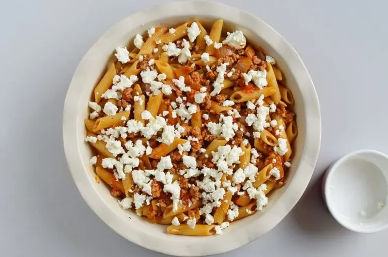 Step 7 - Greek Beef & Lamb Pasta Bake