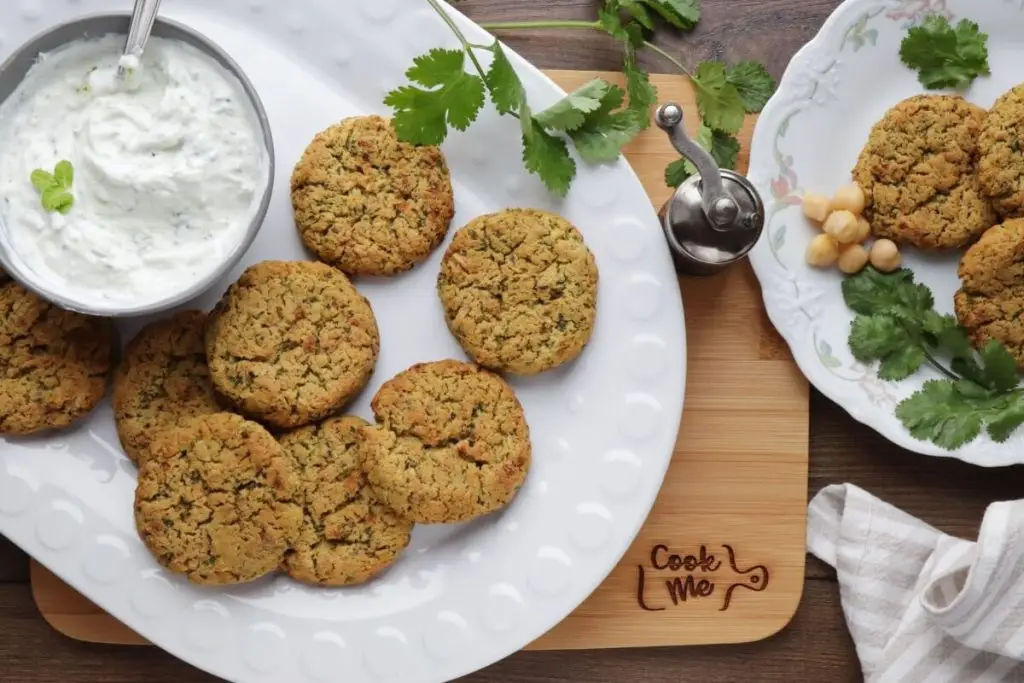 Healthy Baked Falafel
