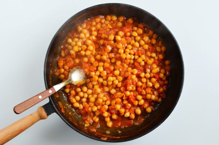 Step 4 - Moroccan Chickpea Tagine with Tomatoes