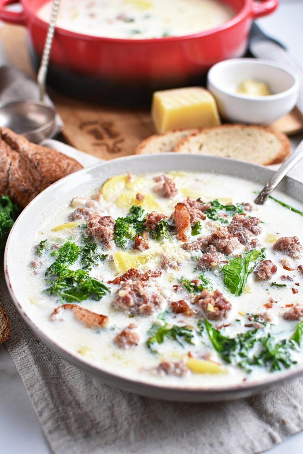 One Pot Olive Garden Zuppa Toscana Soup Recipe Cook.me Recipes