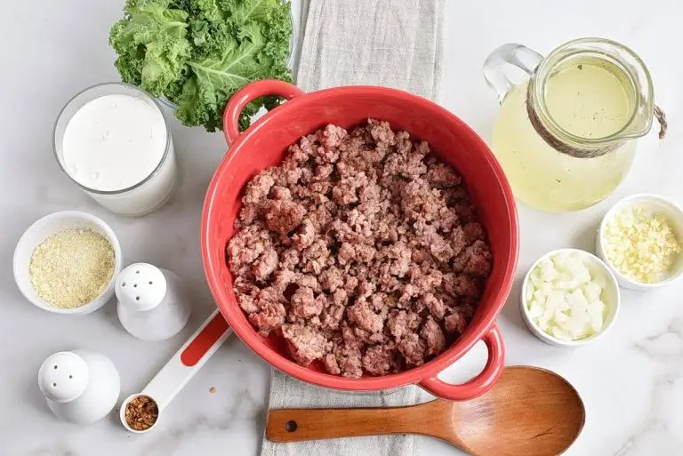Step 1 - One Pot Olive Garden Zuppa Toscana Soup