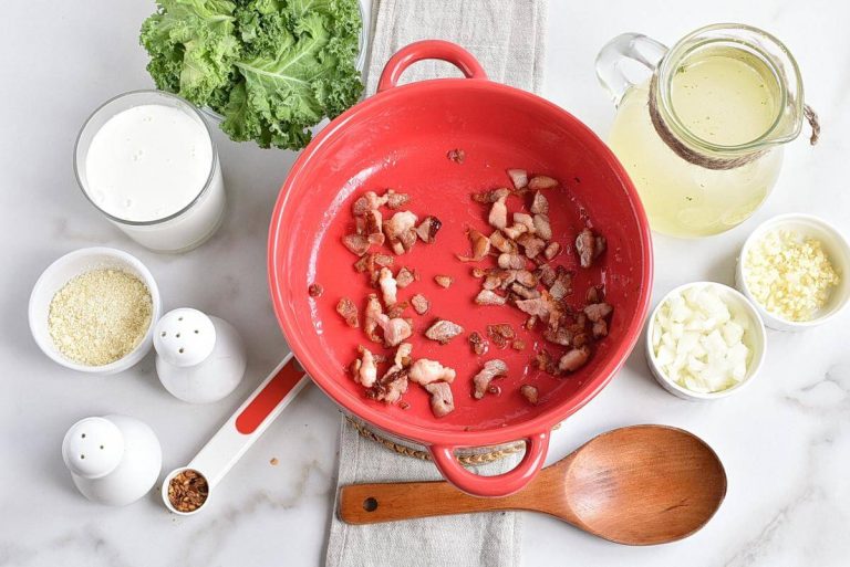 Step 1 - One Pot Olive Garden Zuppa Toscana Soup