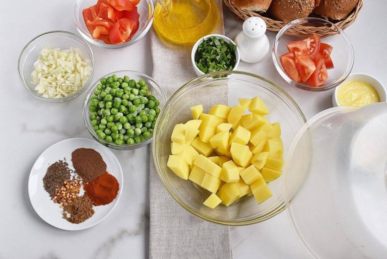 Step 1 - Pav Bhaji – Indian curry
