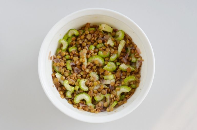 Step 4 - Quick Lentil Salmon Salad
