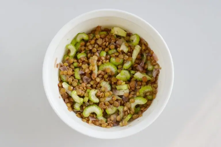 Step 4 - Quick Lentil Salmon Salad