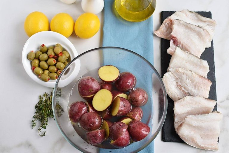 Step 3 - Roasted Cod with Olives and Lemon