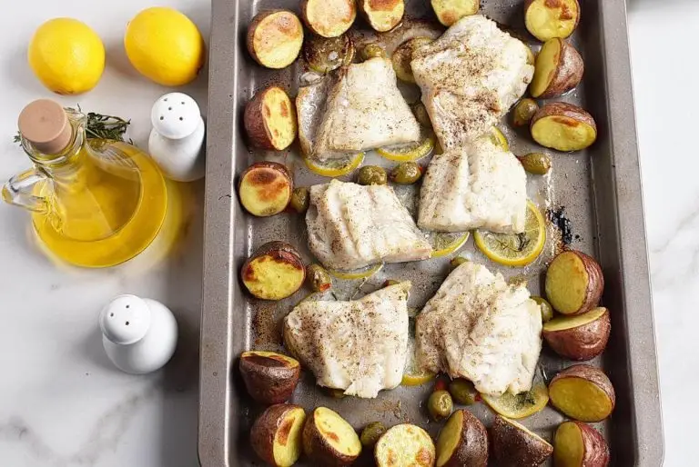 Step 7 - Roasted Cod with Olives and Lemon
