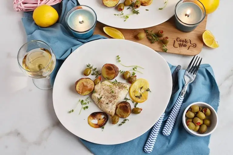 Step 8 - Roasted Cod with Olives and Lemon