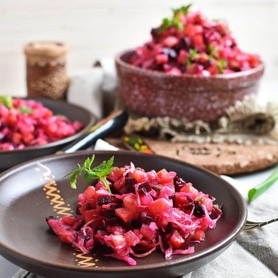 Russian Vinaigrette Salad Recipes–Homemade Russian Vinaigrette Salad–Easy Russian Vinaigrette Salad (5)