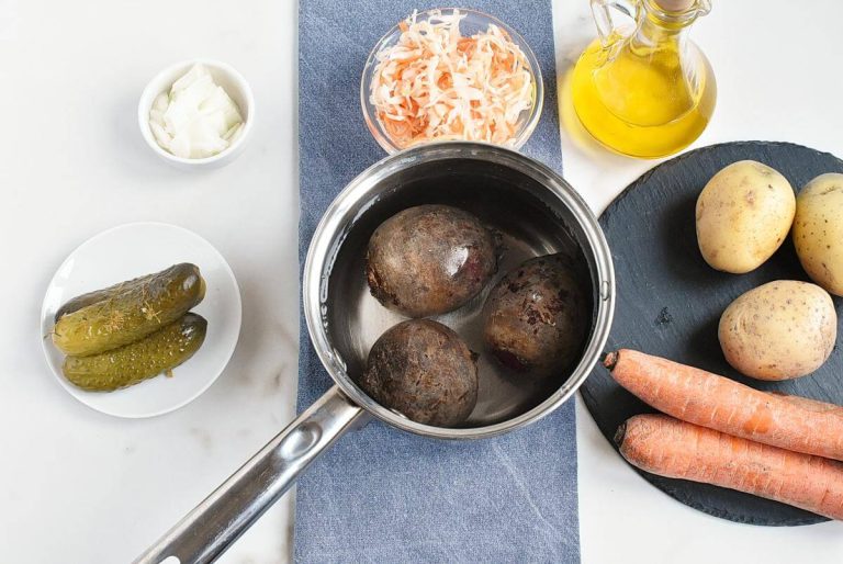 Step 1 - Russian Vinaigrette Salad
