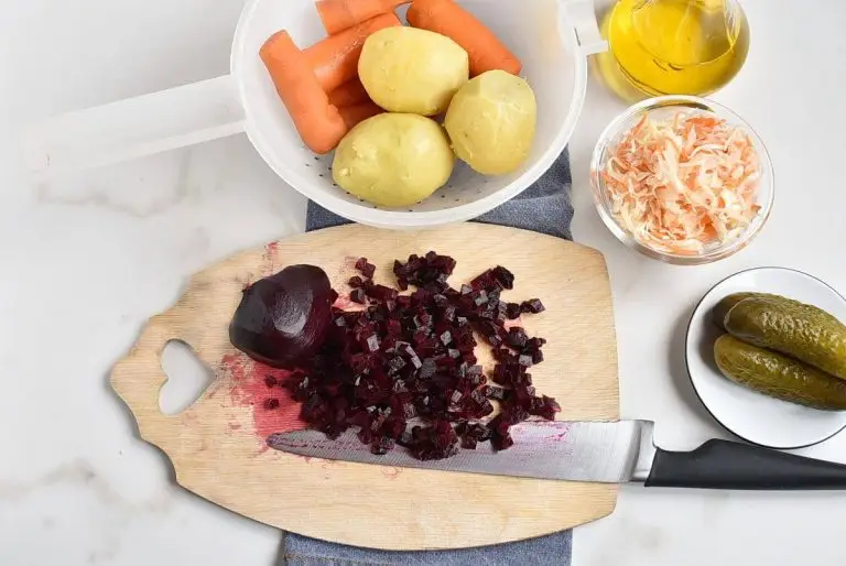 Step 4 - Russian Vinaigrette Salad