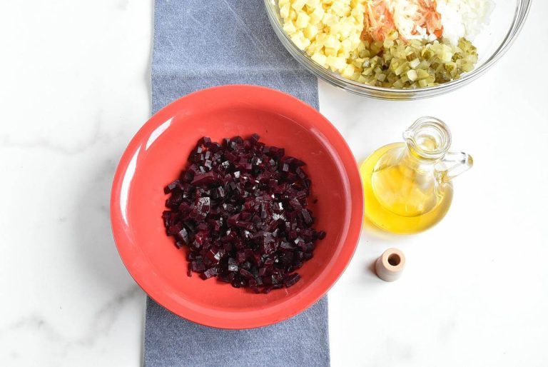 Step 5 - Russian Vinaigrette Salad