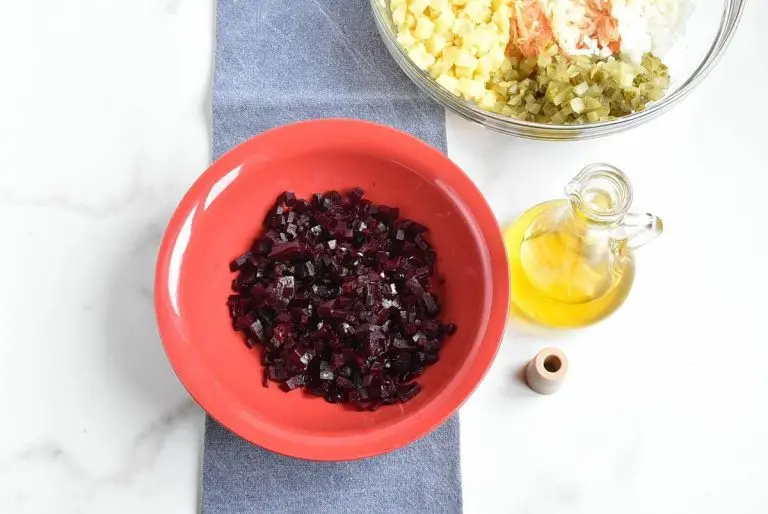 Step 5 - Russian Vinaigrette Salad