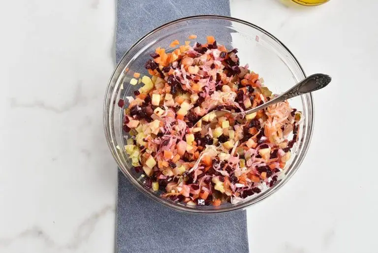 Step 6 - Russian Vinaigrette Salad