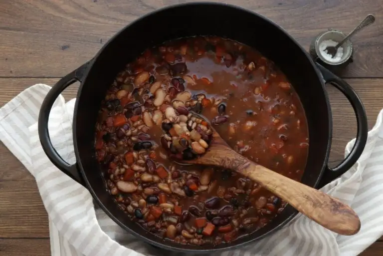 Step 2 - Southwestern Three-Bean and Barley Soup