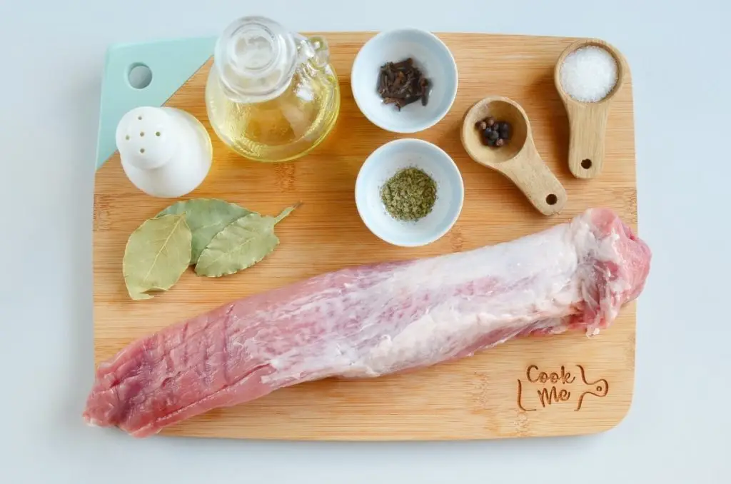 Ingredients for Keto Spiced Pork Tenderloin