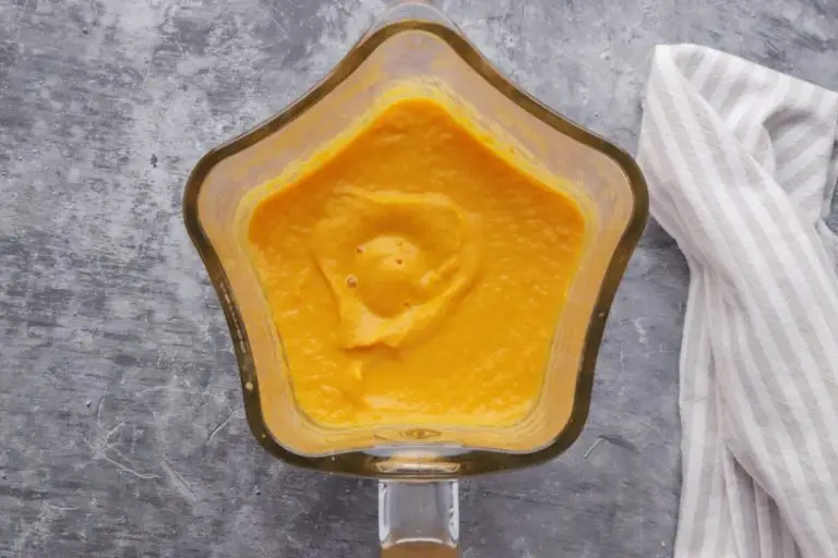 Step 7 - Tahini-Carrot Soup with Pistachios