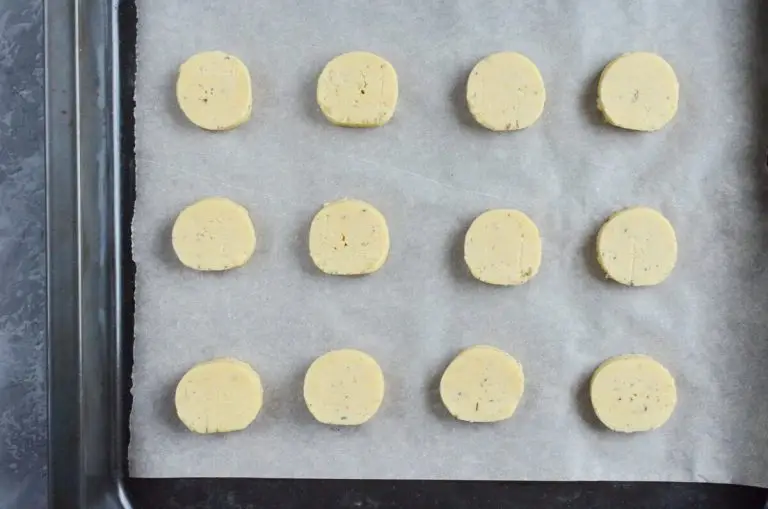 Step 7 - Thyme and Cheddar Cheese Cookies
