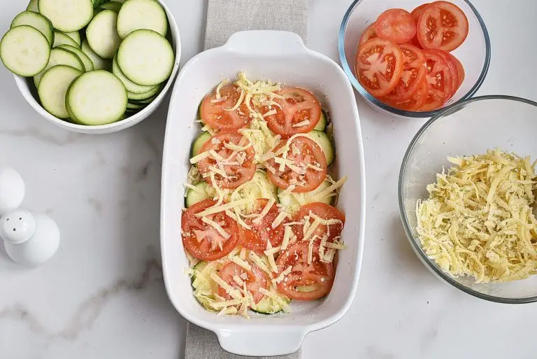 Step 3 - Tomato Zucchini Casserole