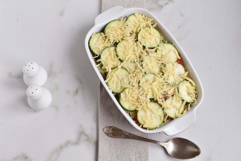 Step 3 - Tomato Zucchini Casserole