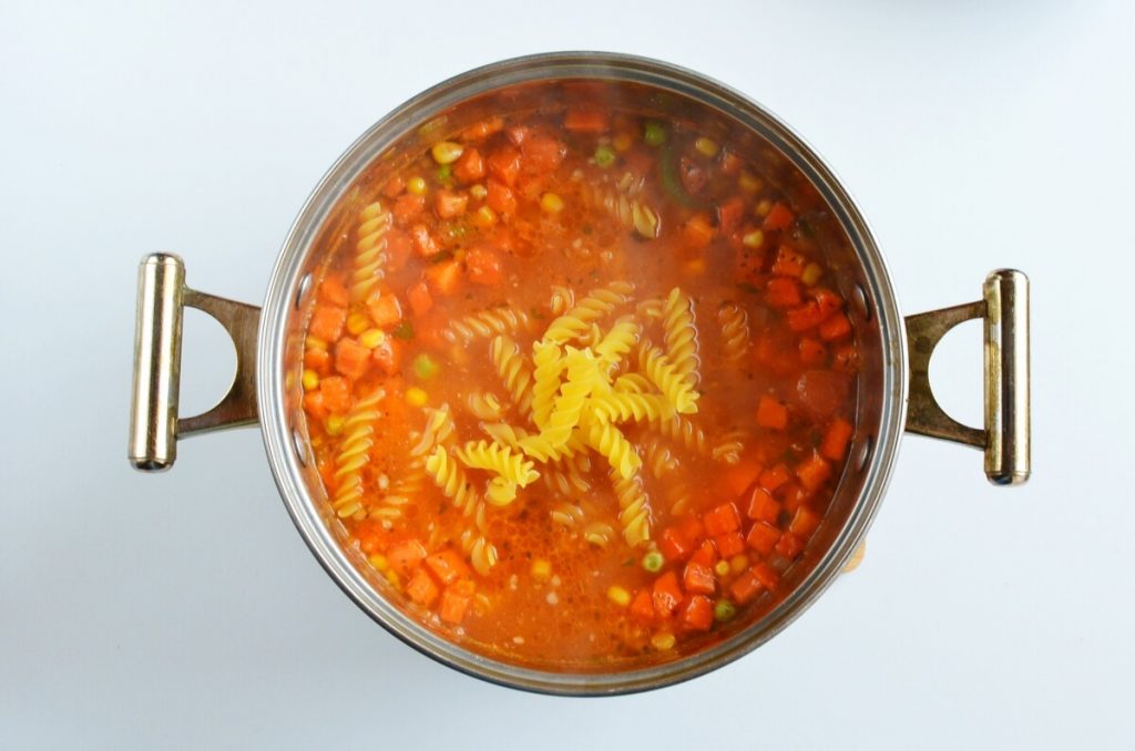 Vegetable Beef Noodle Soup recipe - step 5