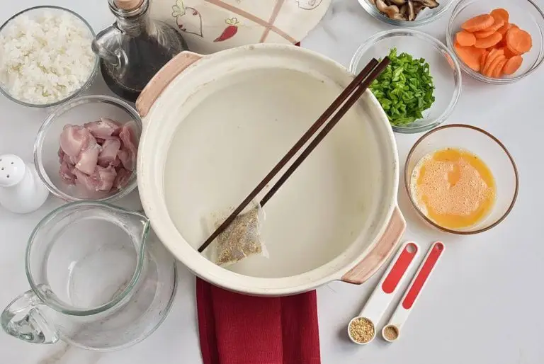 Step 1 - Zosui – Japanese Rice Soup