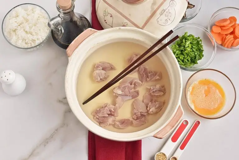 Step 3 - Zosui – Japanese Rice Soup