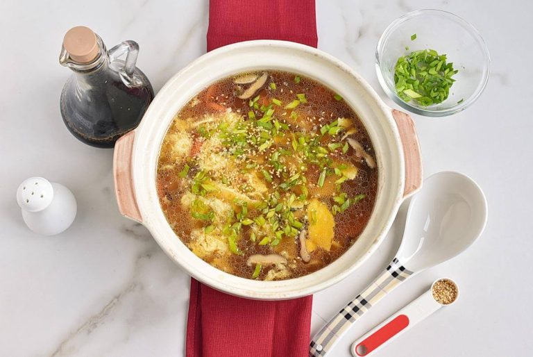 Step 7 - Zosui – Japanese Rice Soup
